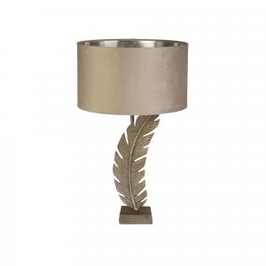 Настольная лампа, с регулировкой яркости, металлический корпус, степень защиты IP20 Searchlight, латунь