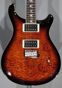 Электрогитара PRS SE Custom 24 Quilt 2023 - Black Gold Burst w/Gig Bag