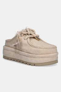 Замшевые тапочки Blizzard Naked Wolfe, бежевый