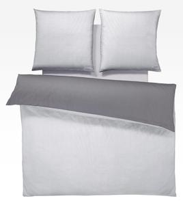 Двустороннее Постельное белье Makosatin с микро рисунком Joop!, серебряный