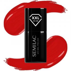 УФ-лак для ногтей 063 Legendary Red XXL Semilac, 11 ml