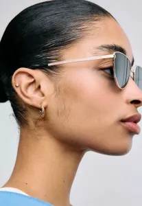 Солнцезащитные очки с прямым верхом Stradivarius, Light Blue