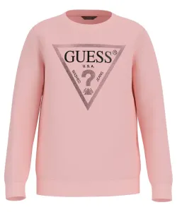 Толстовка Regular fit Guess, розовый