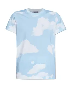 Футболка с логотипом Moschino, синий