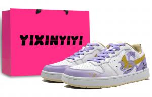 Nike Кроссовки для скейтбординга Court Borough с устойчивостью к истиранию и скольжению, низкие, цвет Sunset Purple, унисекс