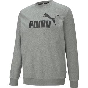 Толстовка ess big logo crew tr Puma, серый