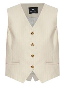 Полосатый жилет PS Paul Smith, нейтральный