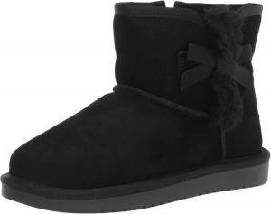 Детские мини-ботинки на щиколотку Victoria от Koolaburra by UGG, Black