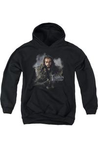 Толстовка с капюшоном The Hobbit Thorin Oakenshield для подростков Gildan, черный
