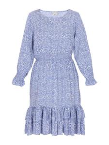 Платье до колена Usha, цвет blue white