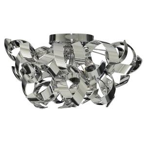 Потолочный светильник searchlight Curls, сталь - 3-пламенная