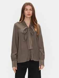 Блузка обычного кроя 618636-00 Gap, коричневый