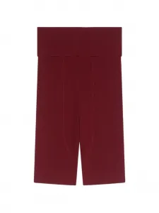 Облегающие шорты в рубчик Dries Van Noten, красный