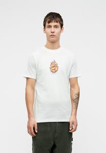 Футболка Santa Cruz SCREAMING FLAME FRONT UNISEX, White