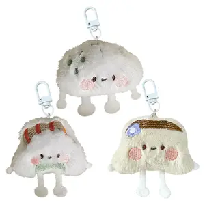 Сумка-пельмешек с плюшевым подвесом в виде куколки из водорослей высотой 7,5 см FKOFR