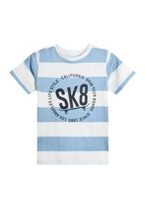 Футболка с принтом JoJo Maman Bébé, синий