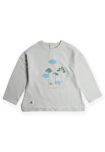 Топ с длинными рукавами Cigit, цвет Stone