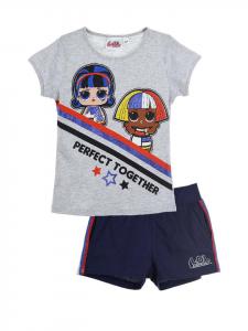 Комбинезон L.O.L. Surprise 2tlg. Outfit: Sommer-Set Perfect Together T-Shirt und Shorts, серый