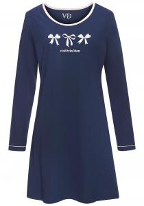 Ночная рубашка VIVANCE, темно-синий