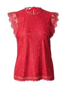 PIECES Блуза 'PCOLLINE' в темно-красном цвете