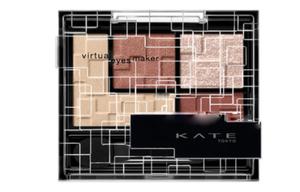 Палитра теней для век KATE, коричневый