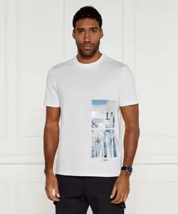 Футболка 4 Regular fit Boss Green, белый