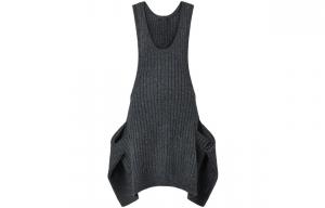 Платье без рукавов женское серое Louis Vuitton