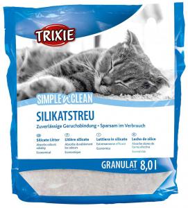 Trixie Silica Simple'n'Clean для кошек 8л Trixie