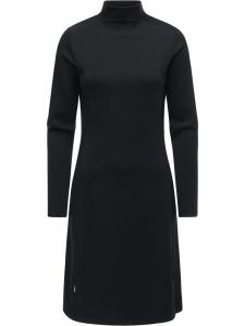 Ragwear Платье А-силуэта Leavie черного цвета