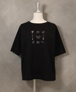 футболка с принтом