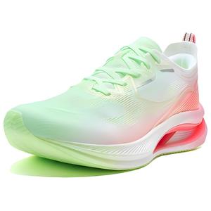 XTEP Кроссовки женские, противоскользящие, износостойкие, низкие, повседневные, зеленые, розовые, белые