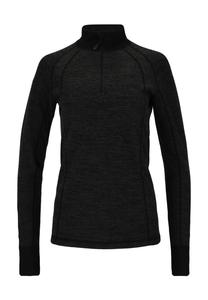 Функциональная рубашка Candee с длинными рукавами и практичной молнией WHISTLER, цвет Dark Grey Melange