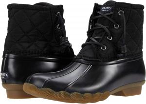 Резиновые сапоги Sperry для соленой воды (для детей младшего и старшего возраста), черный