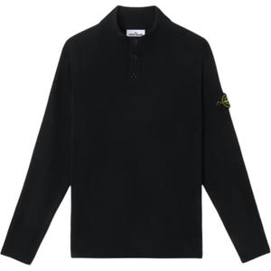 STONE ISLAND Трикотажный свитер мужской черный