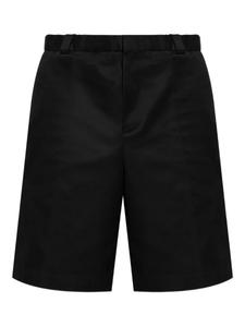 Jil Sander хлопковые шорты, черный