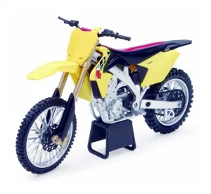 Модель Suzuki RM-Z450 2014 года в масштабе 1:12 New Ray Toys, желтый