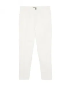 Белые хлопчатобумажные брюки Roy Roger'S, белый