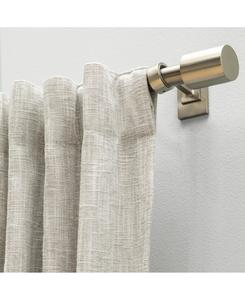 Водонепроницаемая штора Haven с карманом для карниза и задними петлями, обеспечивающая полное затемнение Ricardo, Oatmeal