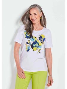 Футболка GOLDNER, цвет weiß/gemustert