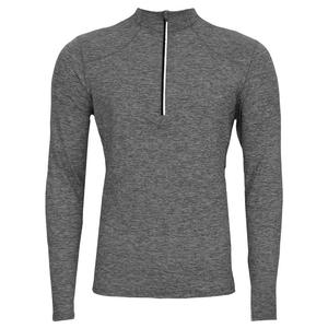 Термобелье Hot Chillys Clima-Tek Zip-T (мужское), Grey Heather
