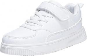 Кроссовки для детей Momuk унисекс, дышащие кроссовки для мальчиков и девочек, спортивная обувь с сеткой, кроссовки для малышей и старших детей, белый