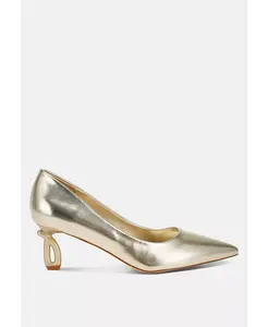 Женские туфли-лодочки Tagetes Metallic Fantasy Heel London Rag, золото