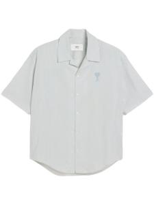 AMI Paris рубашка с короткими рукавами, белый