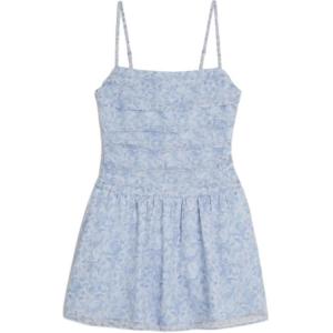 Hollister Женское синее платье-комбинация