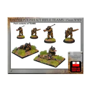 Стрелковые команды А/Т, WWII Miniatures - Early 1939-40 - Polish Infantry (15mm)