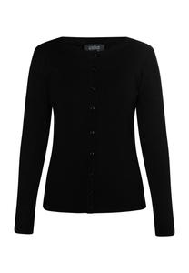 Вязаный кардиган usha BLACK LABEL Knit Cardigan Nowles, черный