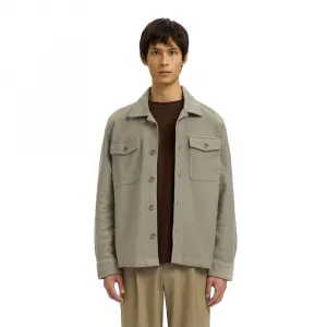 Выбранная толстовка Oliver Overshirt Selected, зеленый