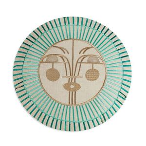 Декоративная подушка Justina Blakeney Ayo Sky, зеленый