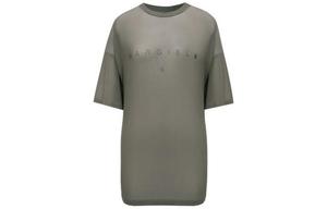 Футболка женская хаки Mm6 Maison Margiela