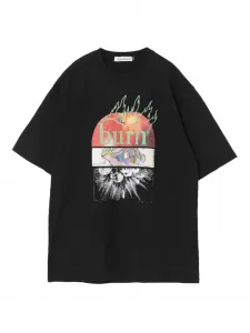 Футболка с графическим принтом Undercover, черный